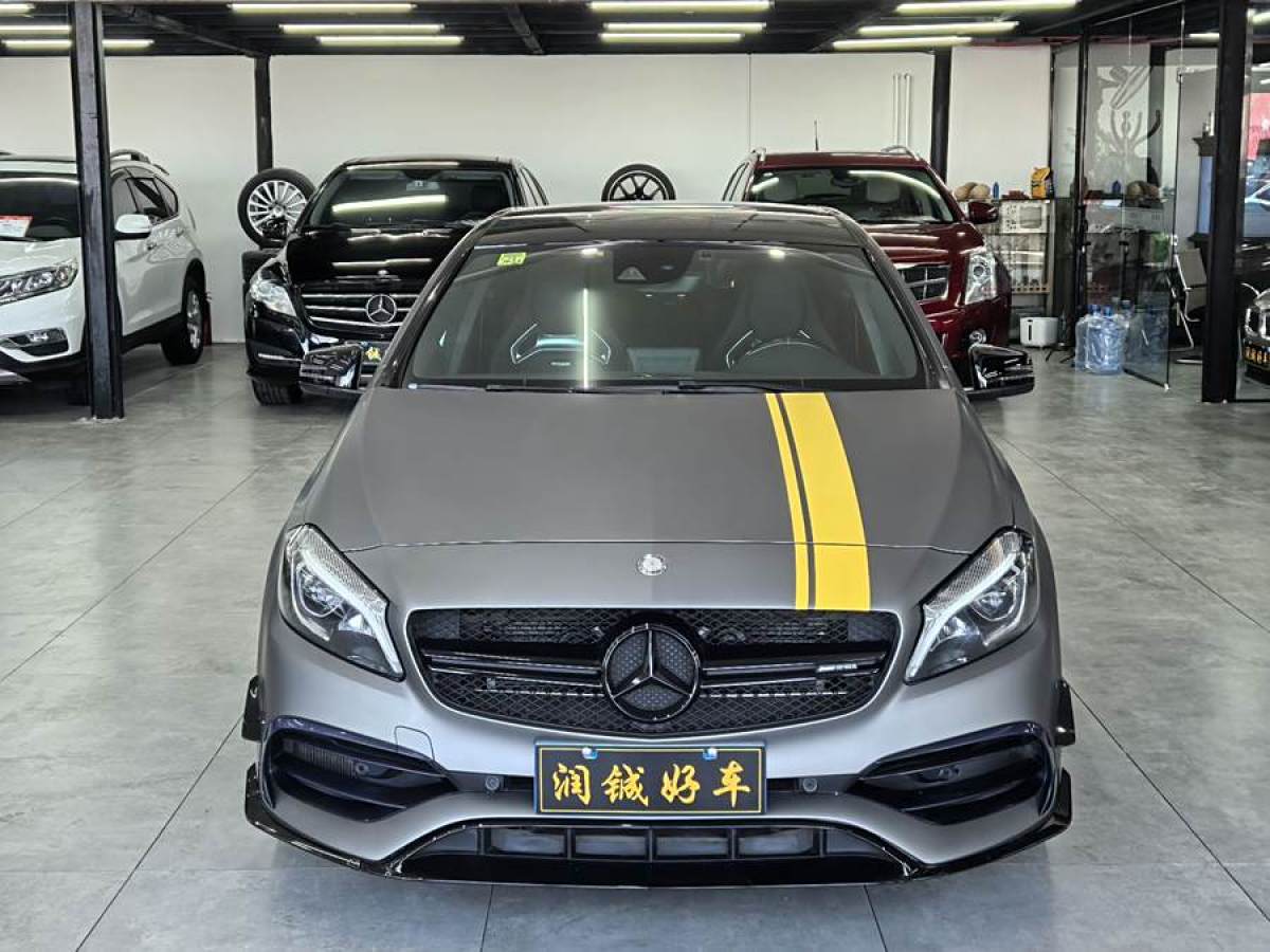 奔馳 奔馳A級(jí)AMG  2016款 AMG A 45 4MATIC圖片