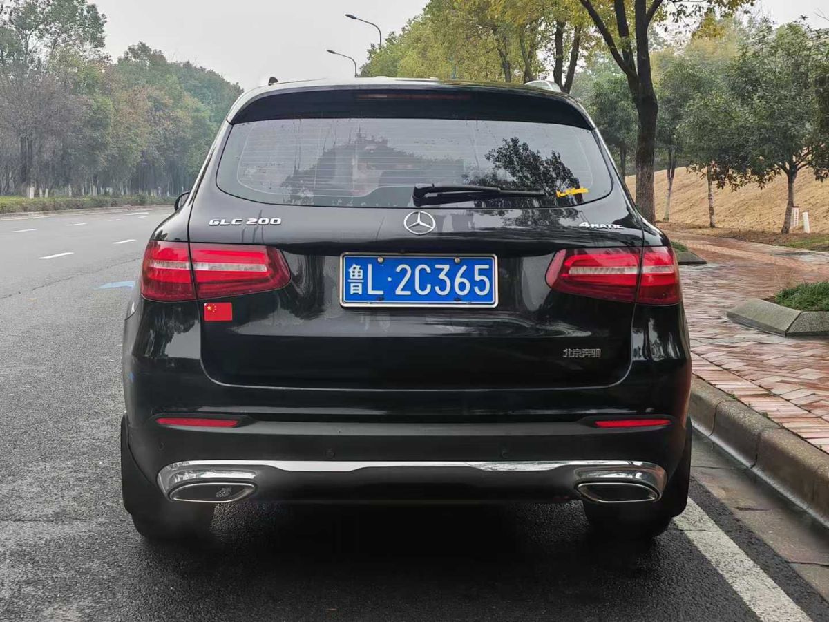 2017年9月奔馳 奔馳GLC  2017款 GLC 200 4MATIC