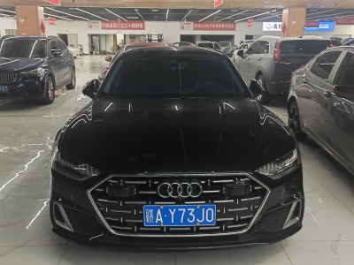 2024年1月 奧迪 奧迪A7L 45TFSI S-line 筑夢型 流晶套裝圖片