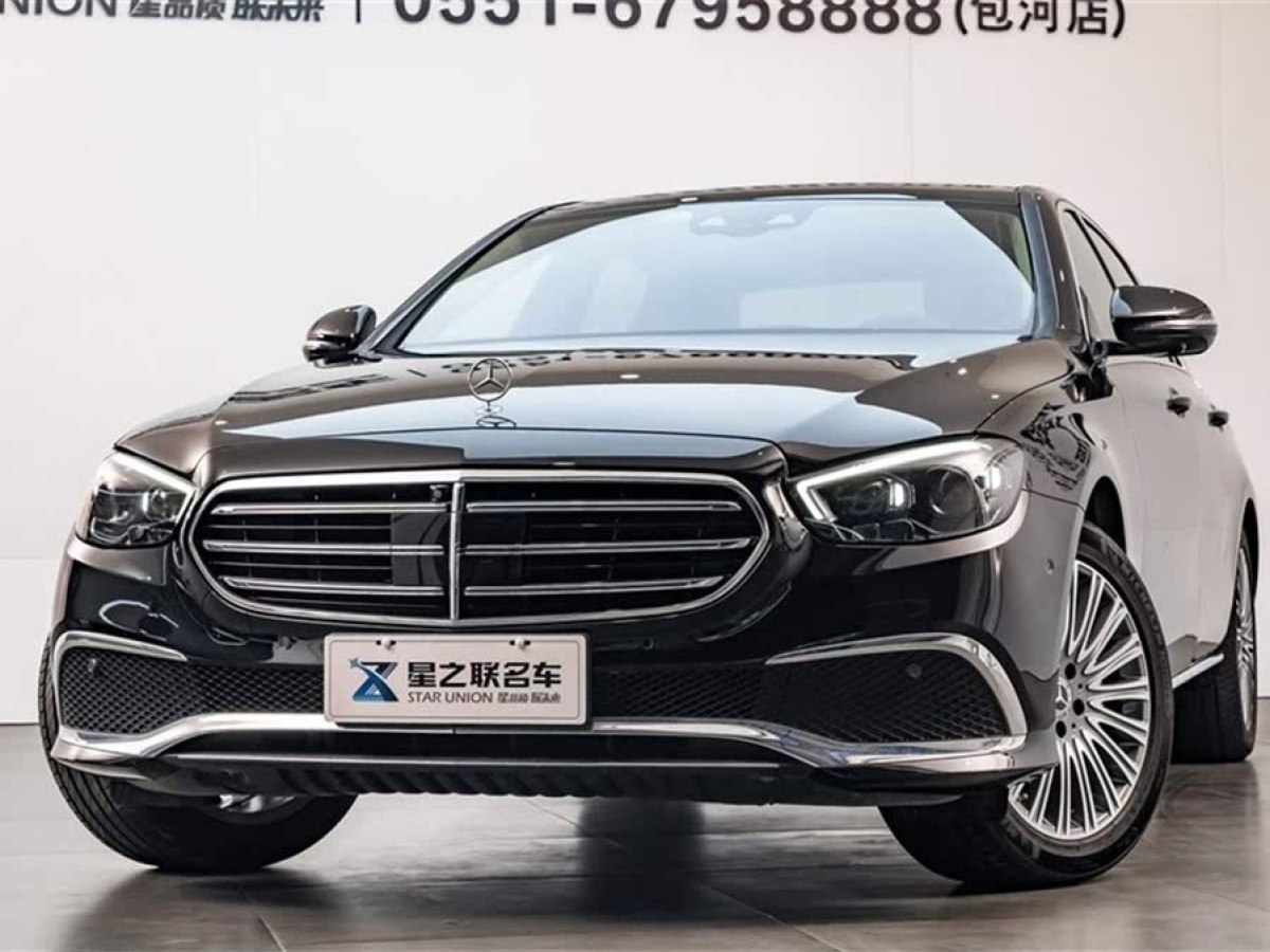 奔馳 奔馳E級(jí)  2021款 改款 E 300 L 尊貴型圖片