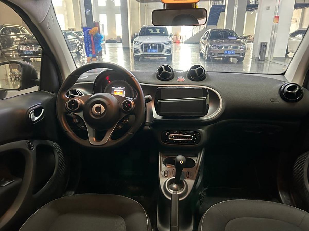 2019年2月smart fortwo  2018款 1.0L 52千瓦硬頂激情版