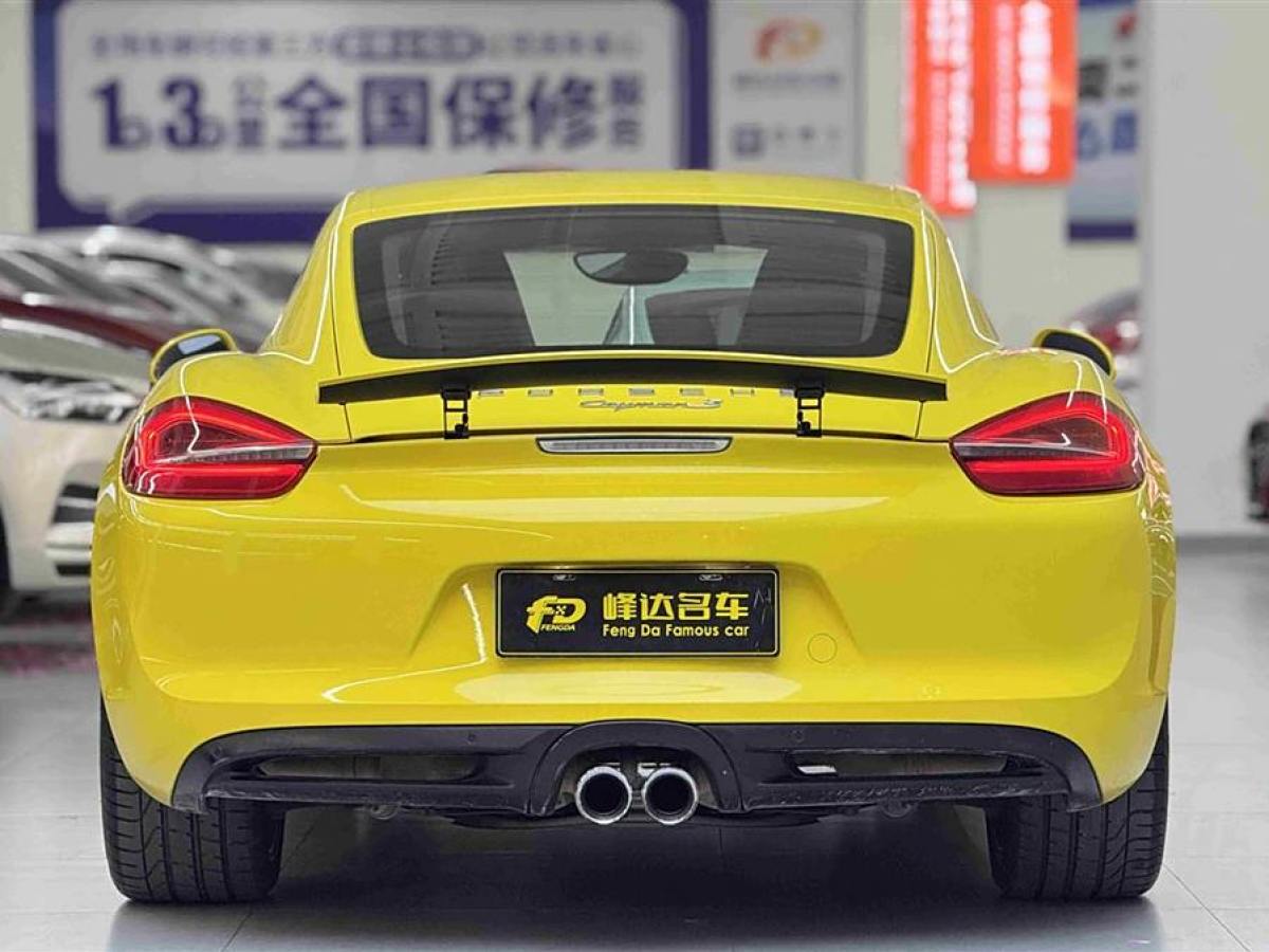 保時(shí)捷 Cayman  2013款 Cayman 2.7L圖片