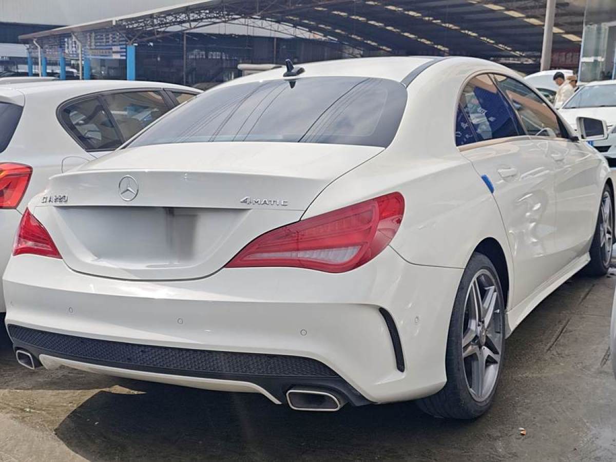 2016年7月奔馳 奔馳CLA級(jí)  2015款 CLA 220 4MATIC