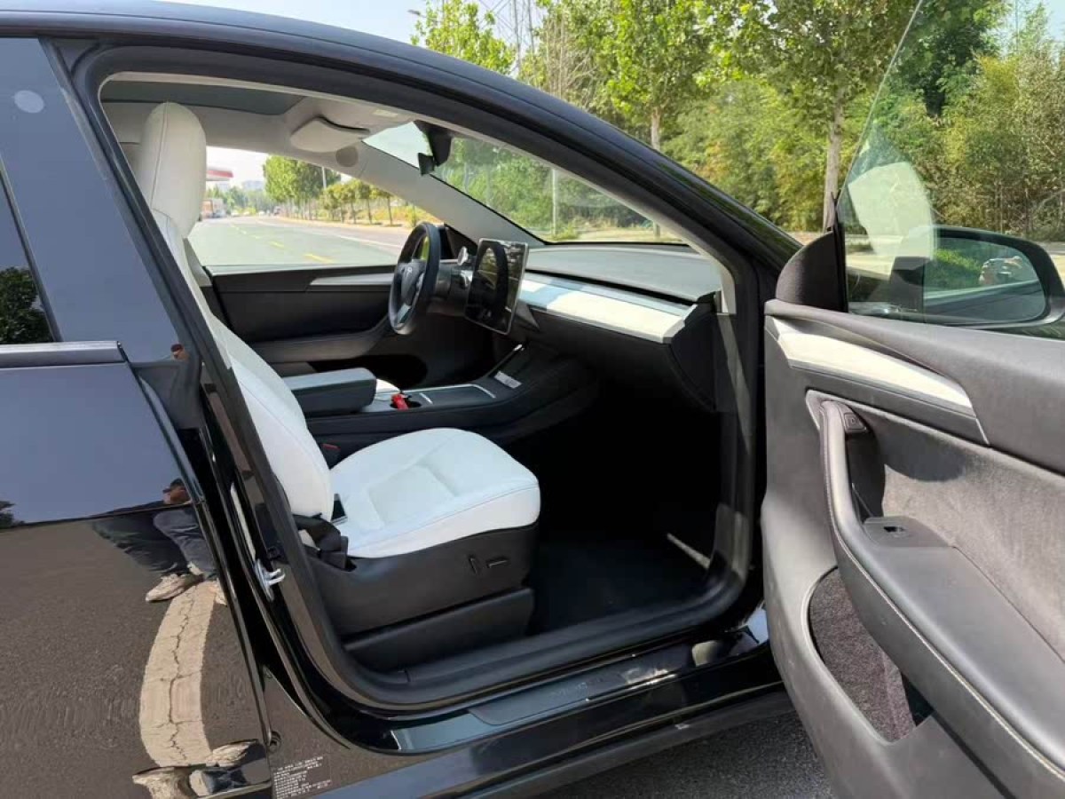 特斯拉 Model Y  2021款 標(biāo)準(zhǔn)續(xù)航后驅(qū)版圖片