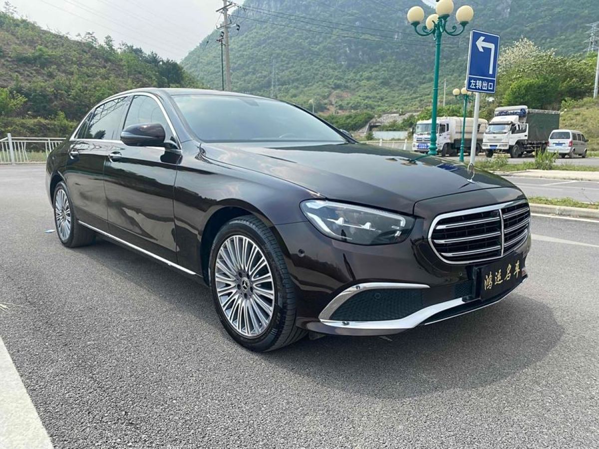 奔馳 奔馳E級  2021款 改款 E 300 L 豪華型圖片