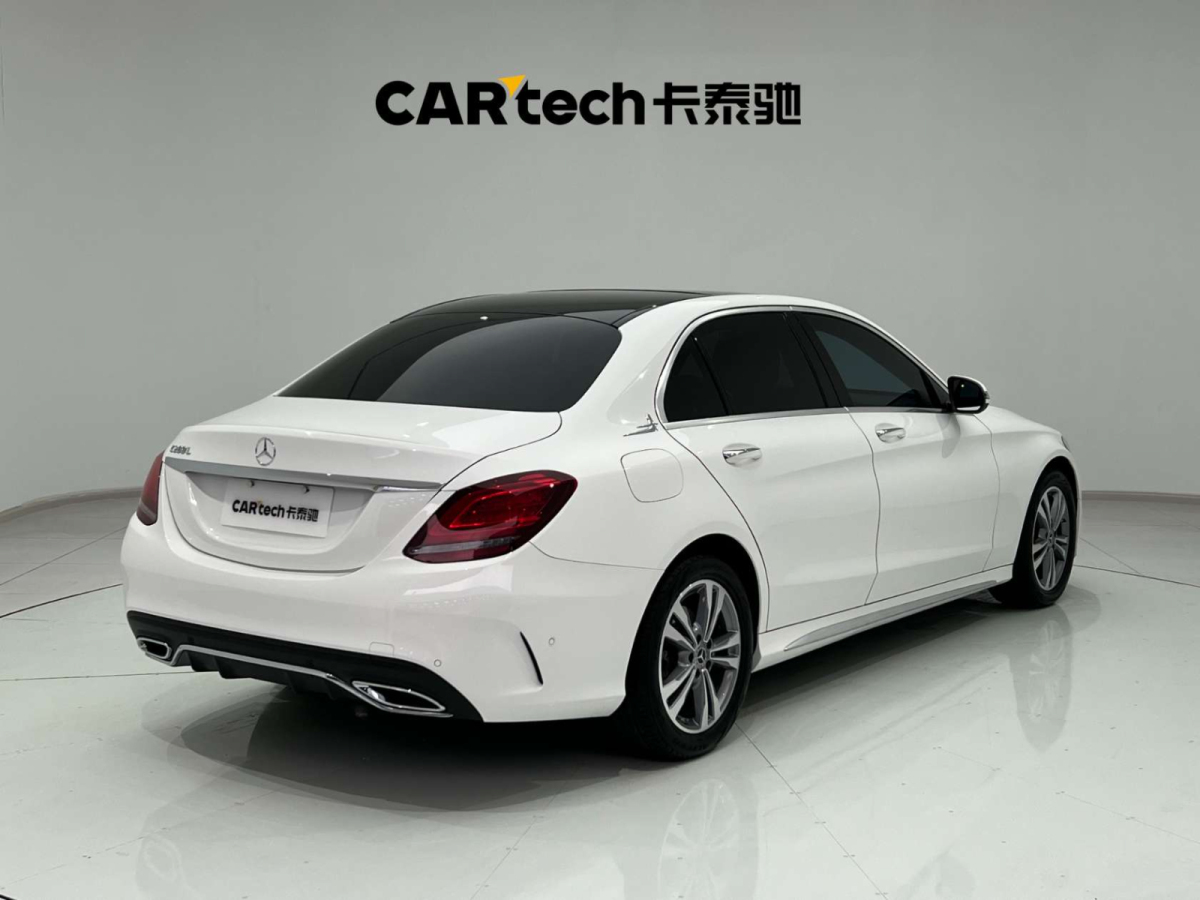 奔驰 奔驰C级  2021款 C 200 L 时尚型运动版图片