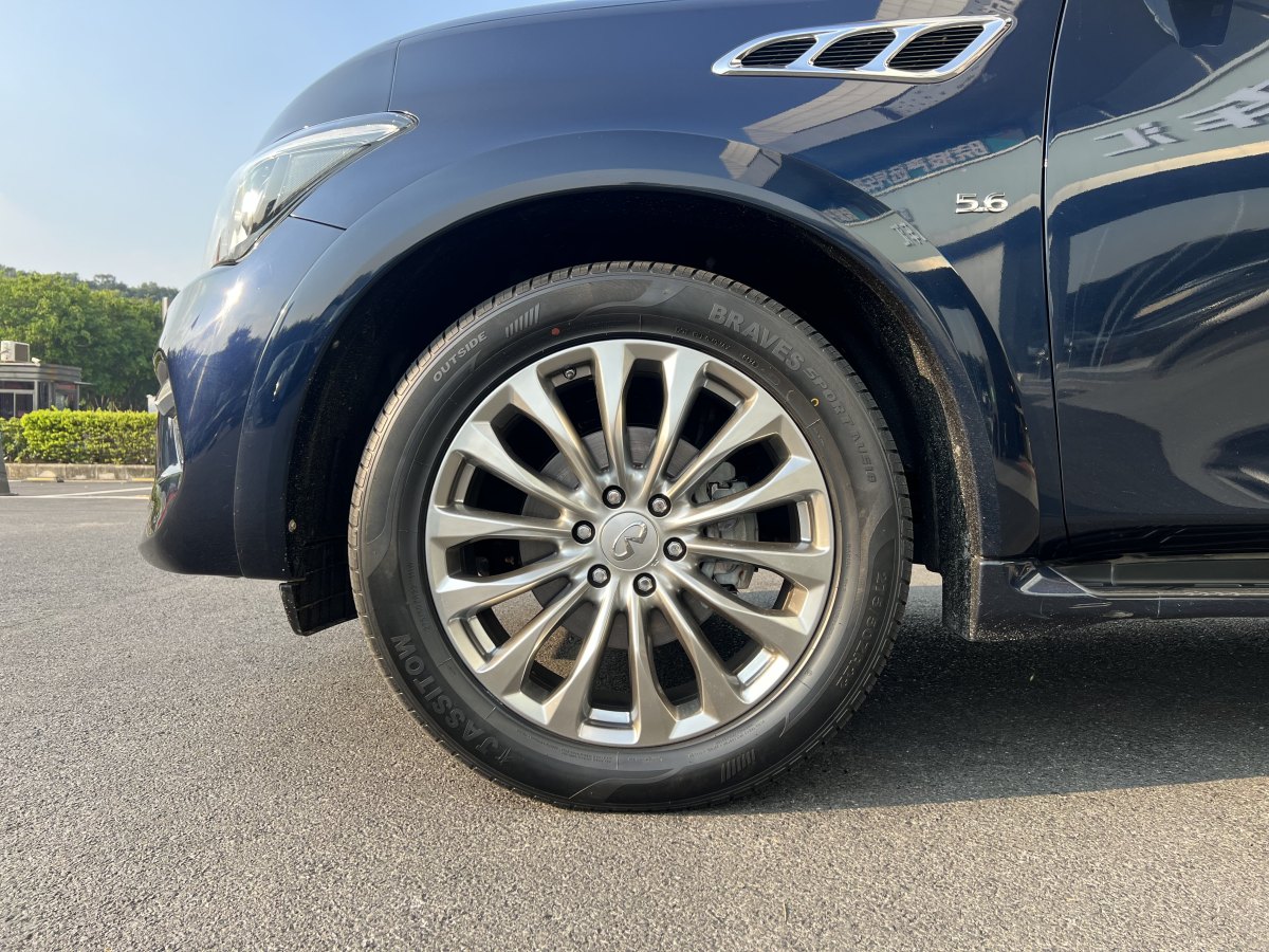 2018年9月英菲尼迪 QX80  2016款 5.6L 4WD