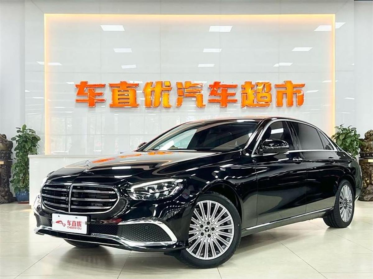 奔馳 奔馳E級  2022款 改款三 E 300 L 豪華型圖片