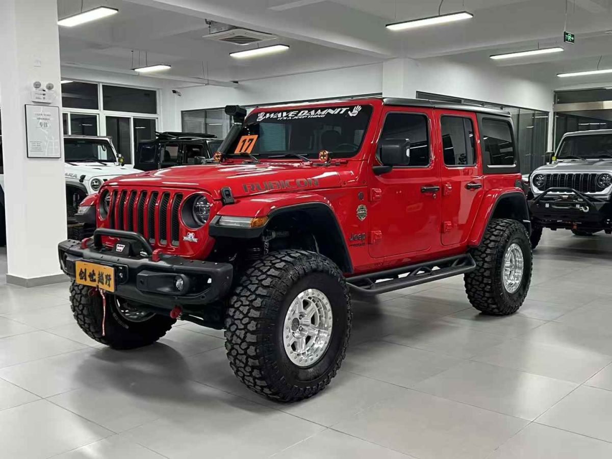 Jeep 牧馬人  2022款 2.0T 高地 阿拉斯加極光綠特別版圖片