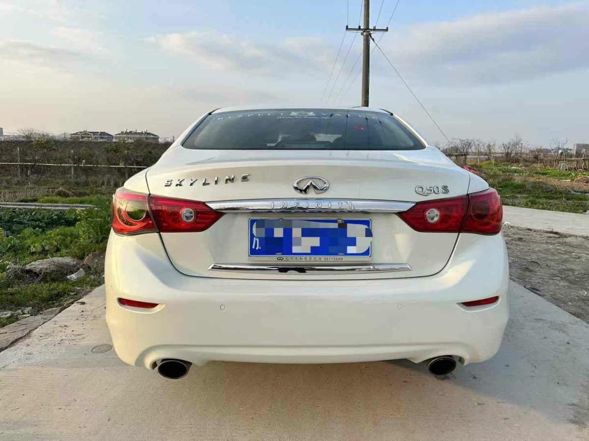 英菲尼迪 Q50L  2015款 2.0T 悅享版圖片