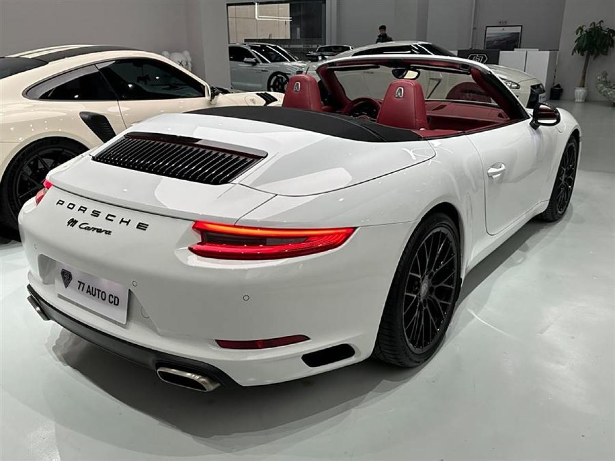 保時捷 911  2016款 Carrera Cabriolet 3.0T圖片