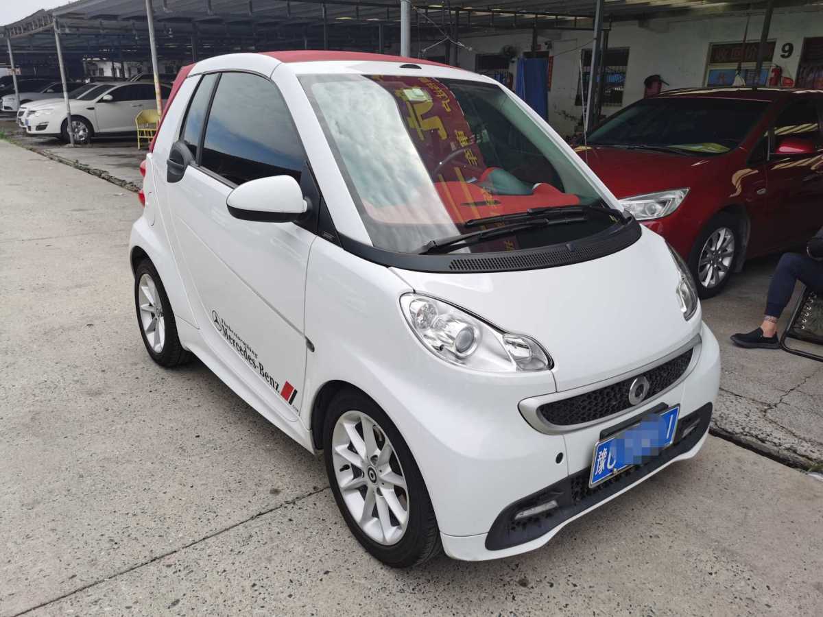 2014年6月smart fortwo  2014款 1.0 MHD 敞篷城市光波激情版