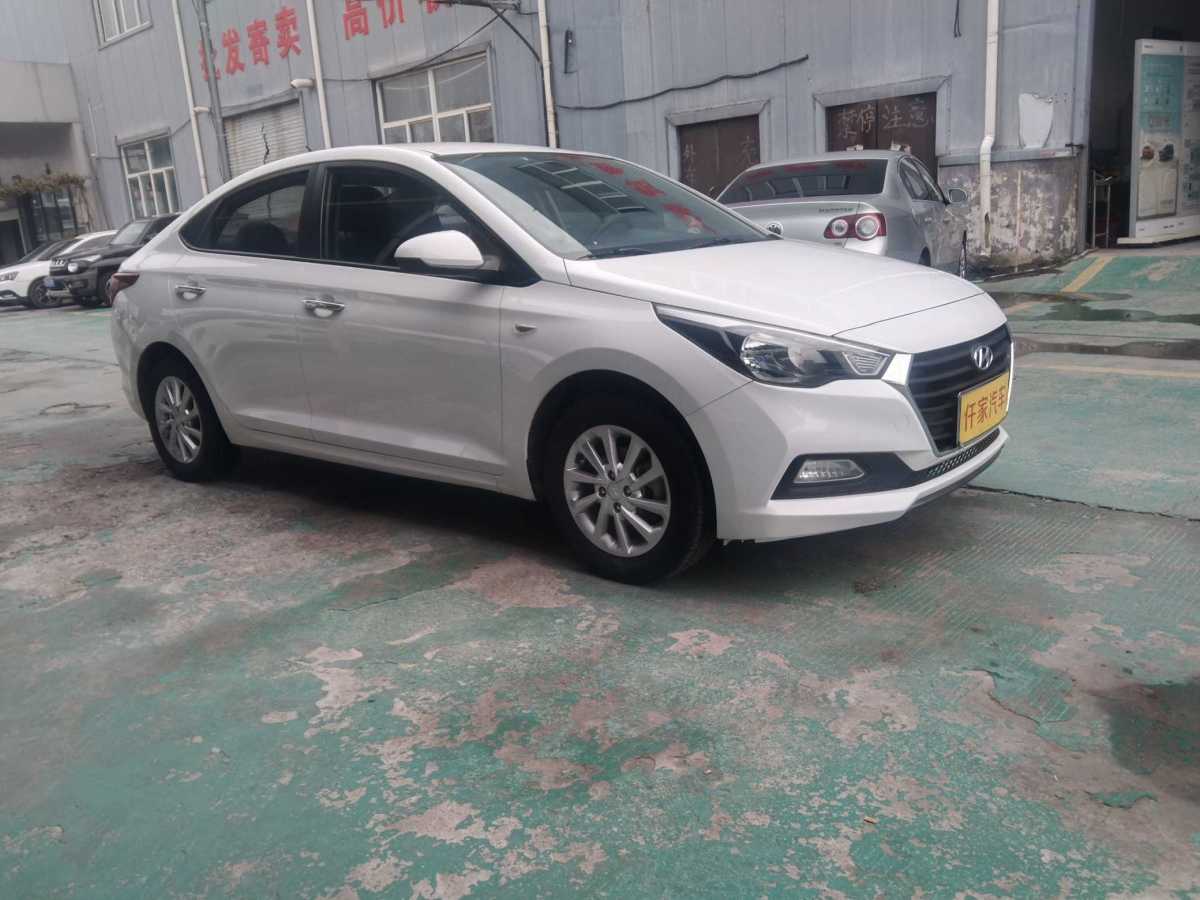 2019年6月現(xiàn)代 悅納  2020款 1.4L CVT炫酷版GLS