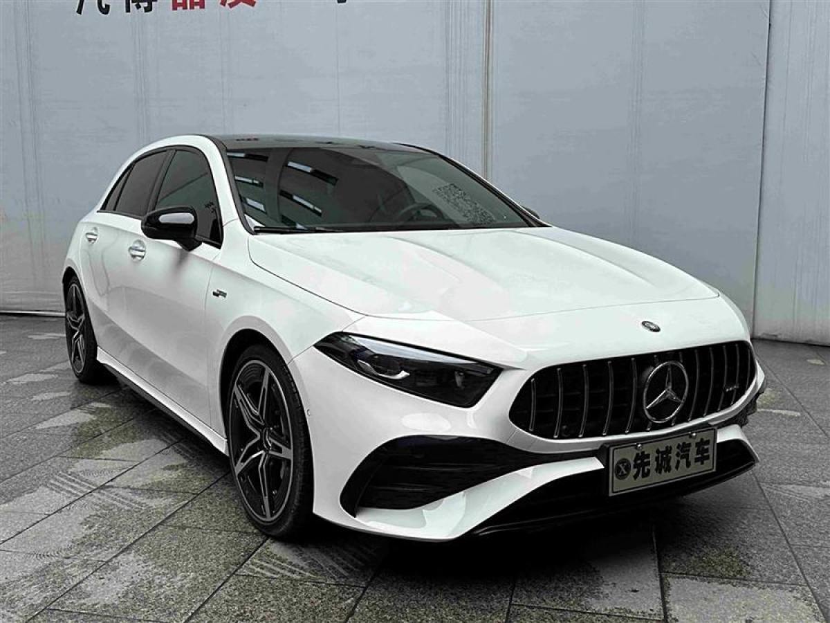 2024年5月奔馳 奔馳A級(jí)AMG  2024款 改款 AMG A 35 4MATIC