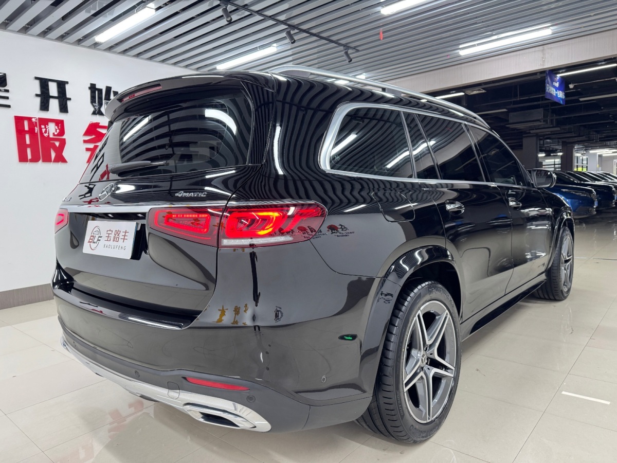 奔馳 奔馳GLS  2022款 改款二 GLS 450 4MATIC 時(shí)尚型圖片