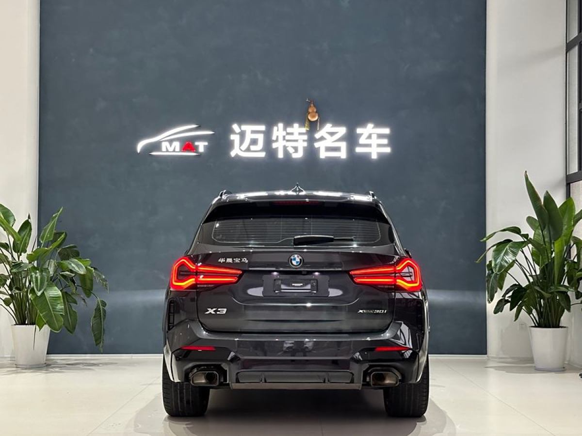 寶馬 寶馬X3  2022款 xDrive30i 領(lǐng)先型 M曜夜套裝圖片