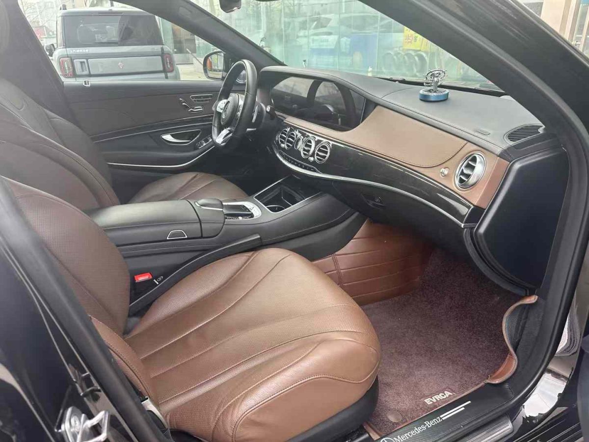 奔馳 奔馳S級  2020款 S 450 L 4MATIC 臻藏版圖片