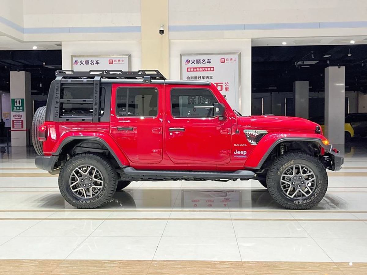 Jeep 牧馬人新能源  2022款 四門 2.0T 4xe 撒哈拉 螢光黃限量版圖片