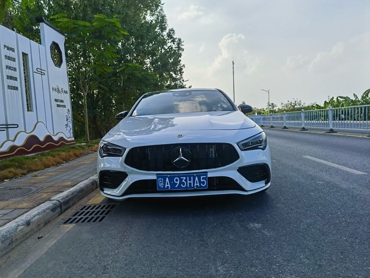 2021年8月奔馳 奔馳CLA級(jí)AMG  2023款 AMG CLA 35 4MATIC