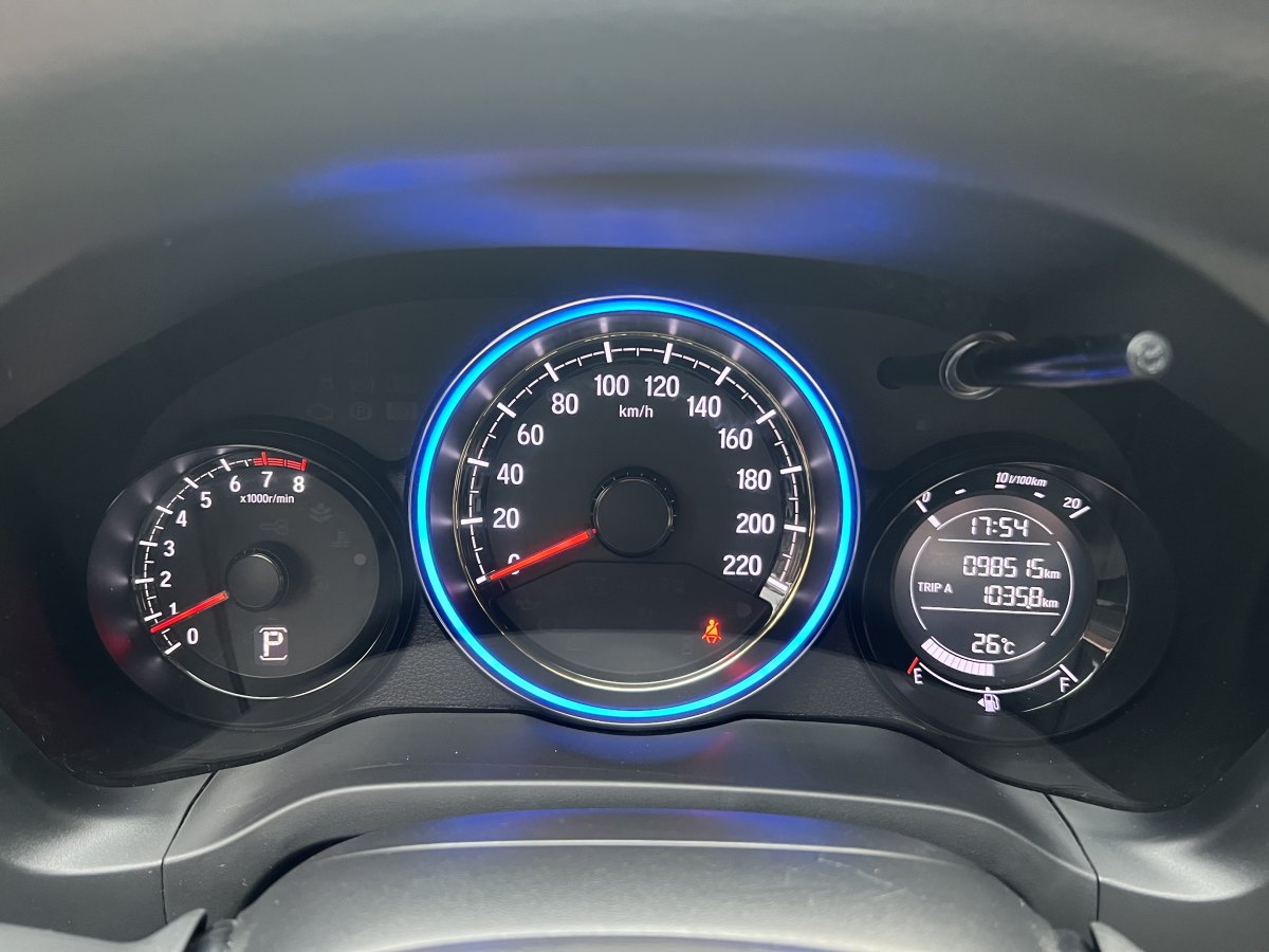 2018年7月本田 XR-V  2017款 1.8L EXi CVT舒適版