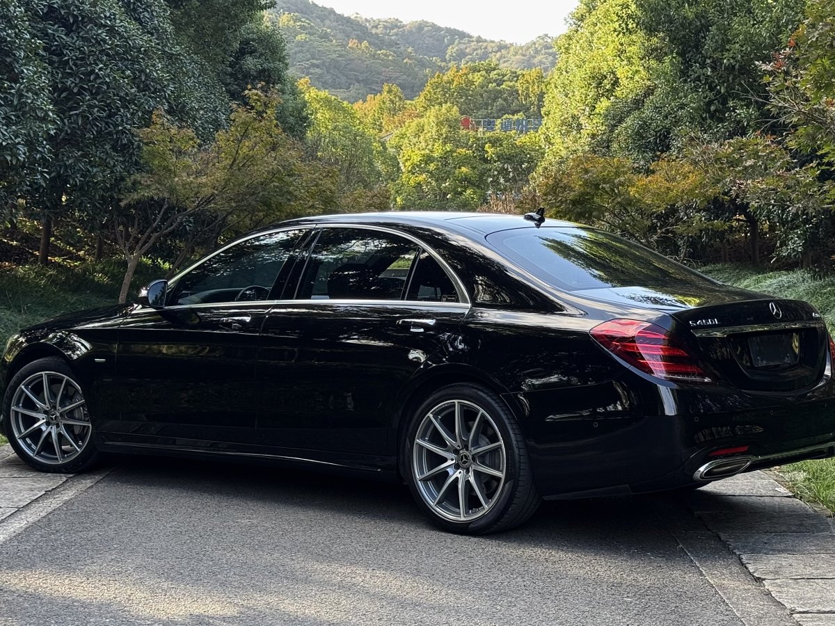 奔馳 奔馳S級  2019款 S 450 L 4MATIC 臻藏版圖片