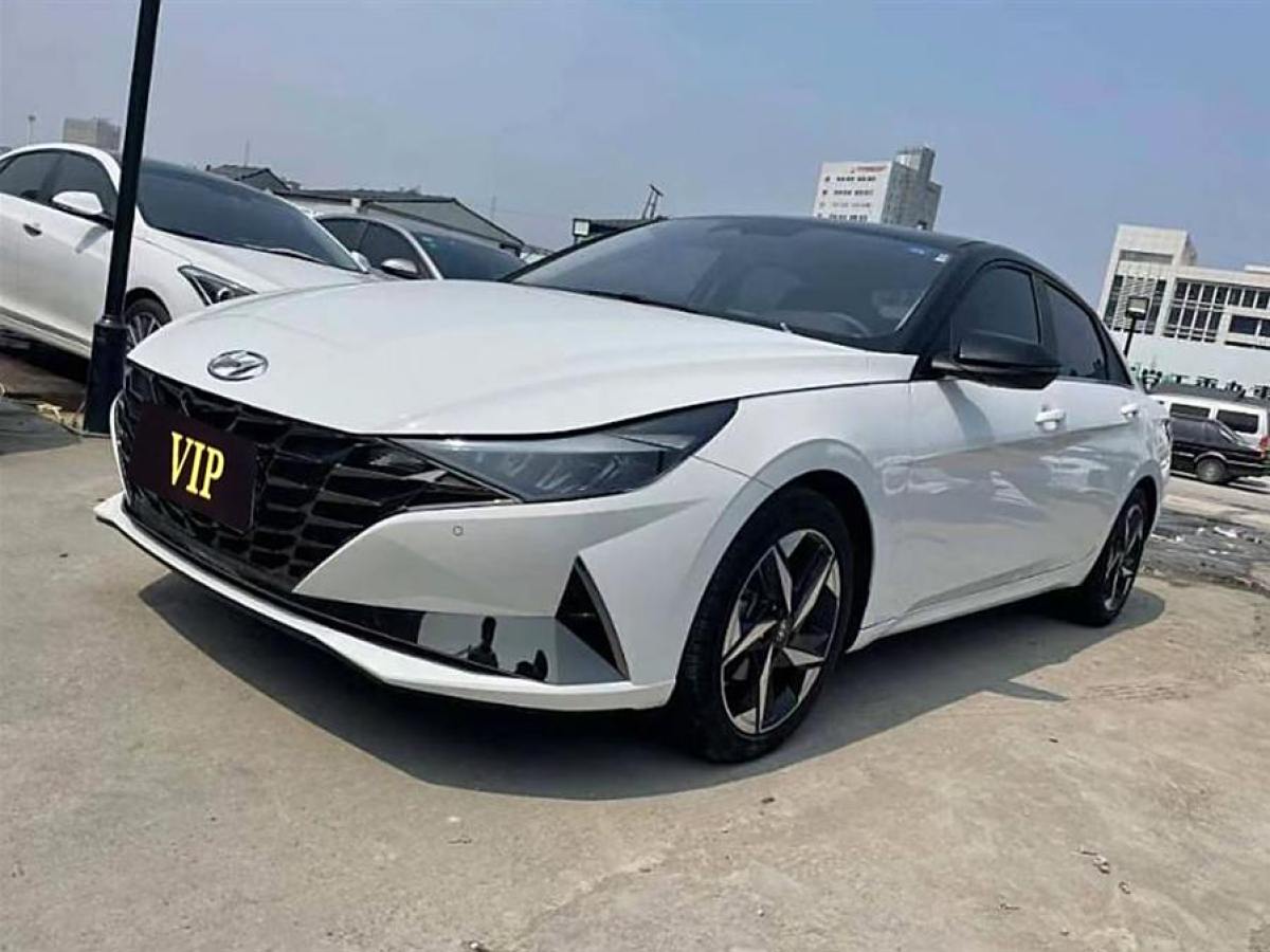 2022年7月現(xiàn)代 伊蘭特  2023款 1.5L CVT GLS領(lǐng)先版