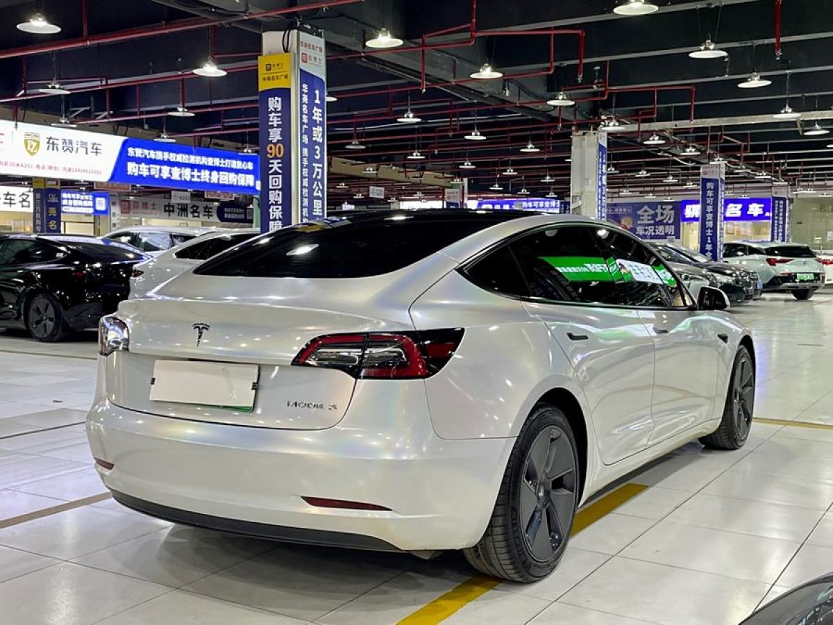 特斯拉 Model 3  2021款 改款 標(biāo)準(zhǔn)續(xù)航后驅(qū)升級(jí)版圖片