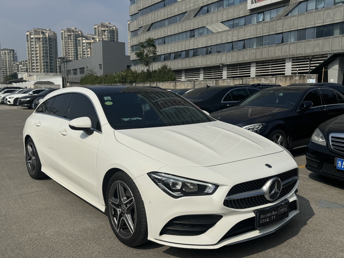 奔馳 奔馳CLA級  2020款 CLA 200 獵跑車圖片