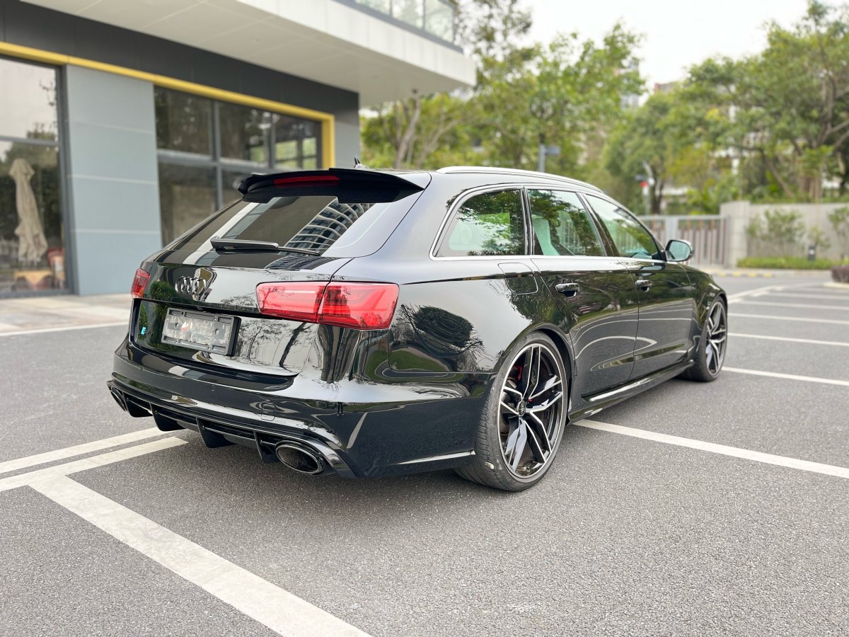 奧迪 奧迪RS 6  2018款 RS 6 4.0T Avant尊享運動限量版圖片