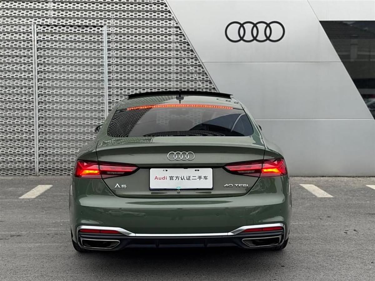 奧迪 奧迪A5  2021款 Sportback 40 TFSI 時尚致雅型圖片