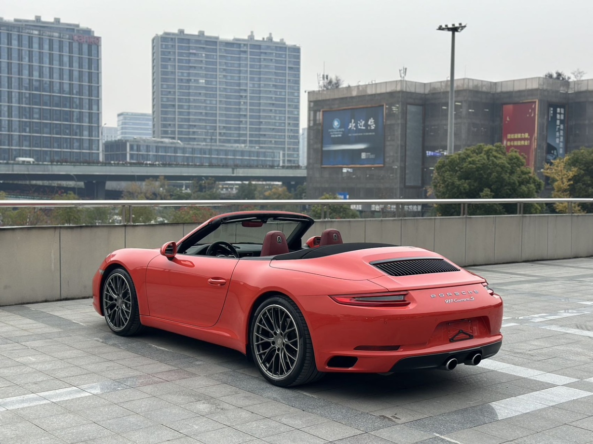 保時(shí)捷 911  2016款 Carrera Cabriolet 3.0T圖片