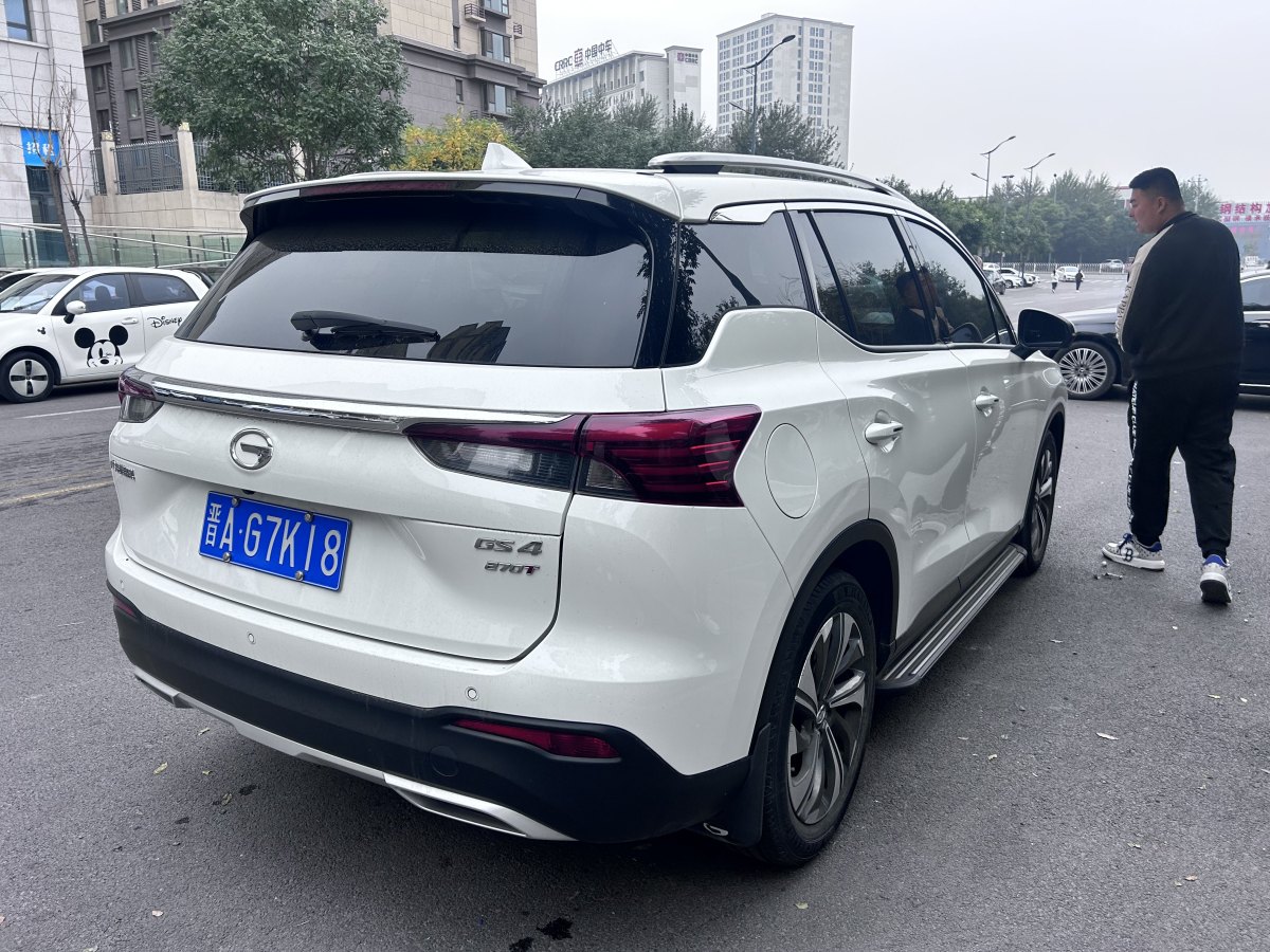 廣汽傳祺 GS4  2021款 270T 自動(dòng)智聯(lián)科技版圖片