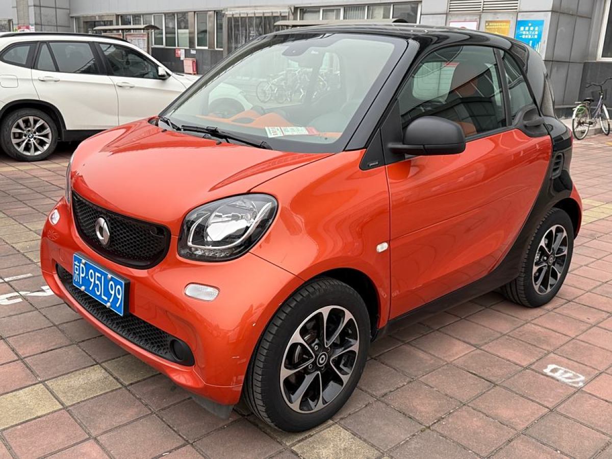 smart fortwo  2015款 1.0L 52千瓦硬頂激情版圖片