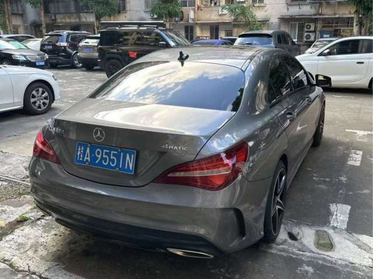 2018年07月奔馳 奔馳CLA級(jí)  2018款 CLA 220 4MATIC