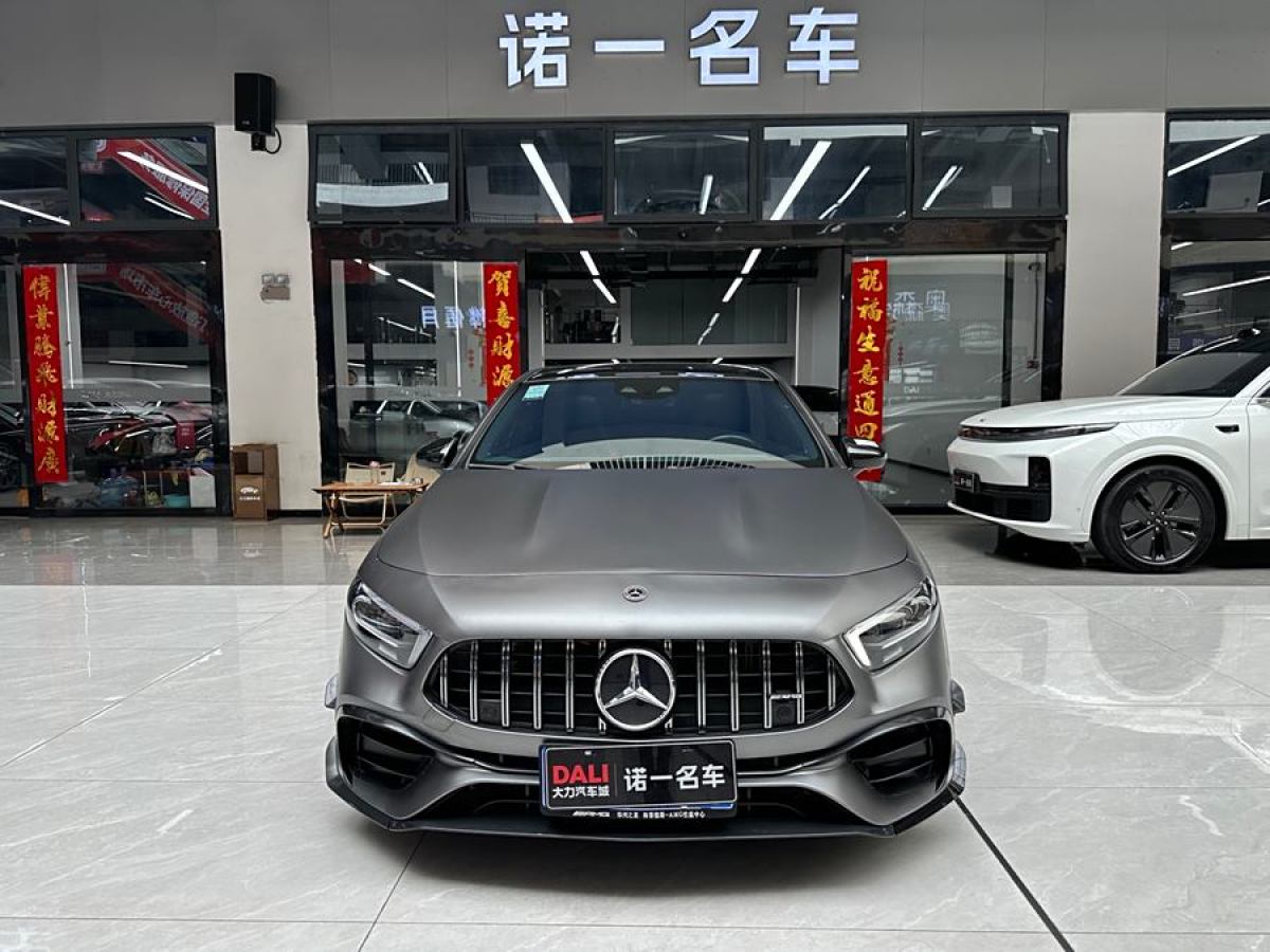 奔馳 奔馳A級(jí)AMG  2020款 改款 AMG A 35 4MATIC圖片