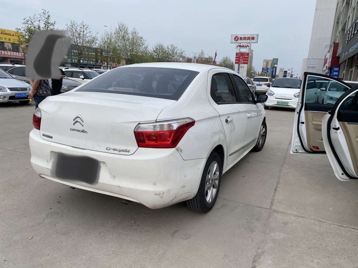 雪铁龙 爱丽舍  2014款 1.6L 自动舒适型图片