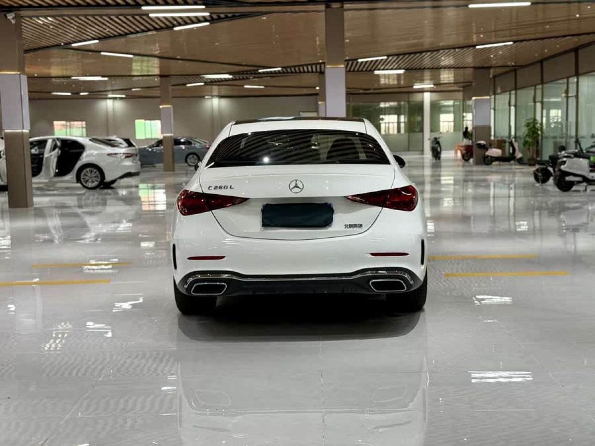 奔馳 奔馳C級  2022款 改款 C 260 L 運動版圖片