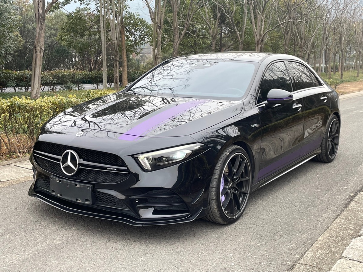 奔馳 奔馳A級AMG  2020款 AMG A 35 4MATIC圖片