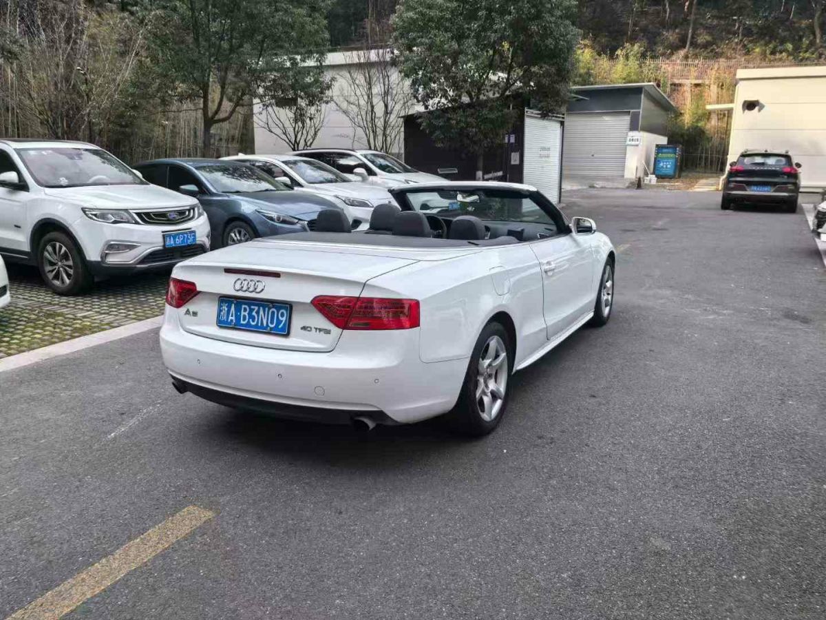 奧迪 奧迪A5  2013款 A5 Cabriolet 2.0TFSI 40TFSI Quattro圖片