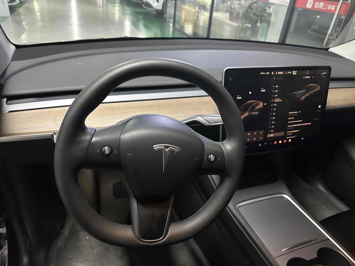 特斯拉 Model Y  2021款 改款 標(biāo)準(zhǔn)續(xù)航后驅(qū)升級版圖片