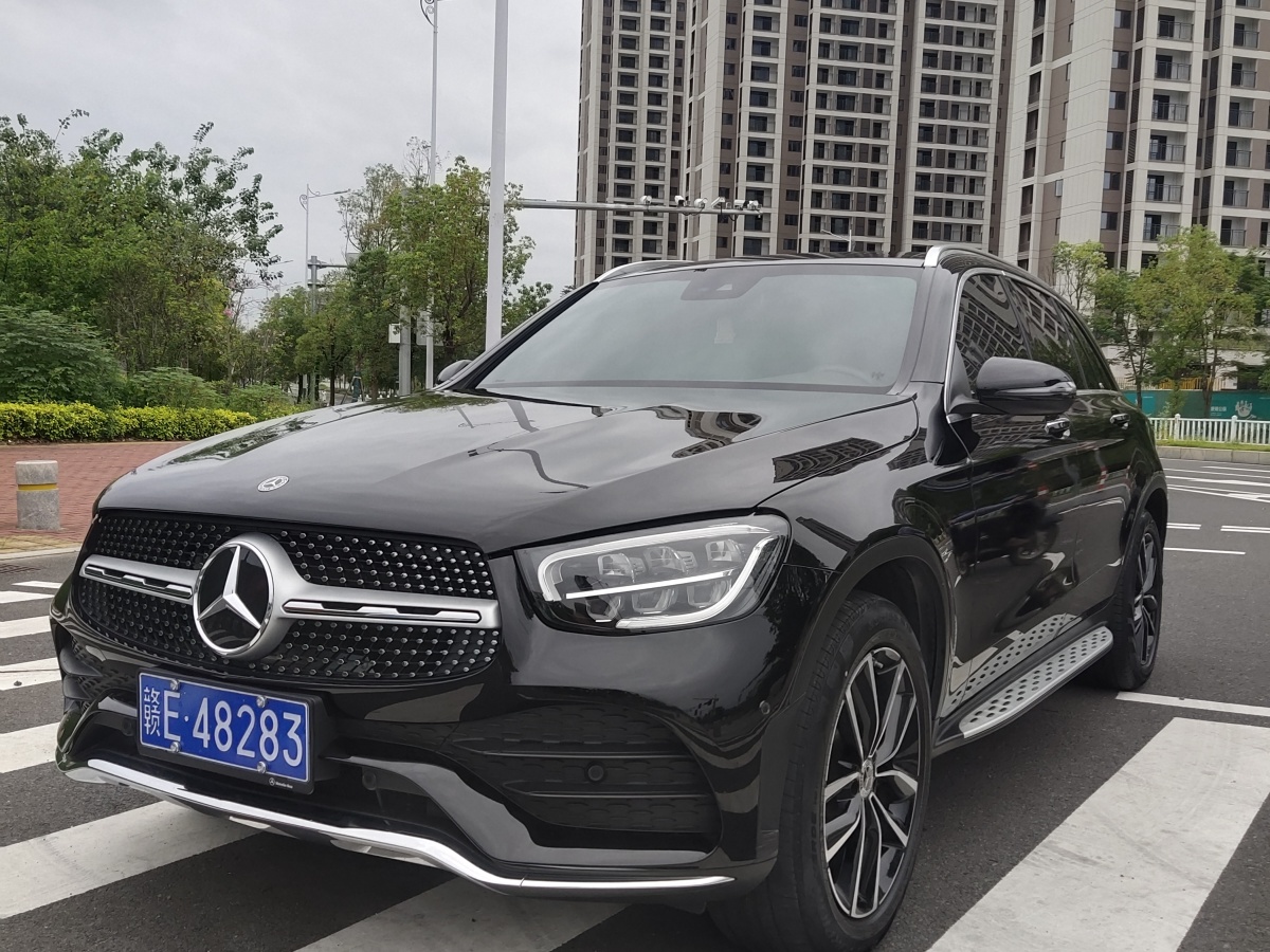 2022年2月奔馳 奔馳GLC  2021款 GLC 300 L 4MATIC 動感型