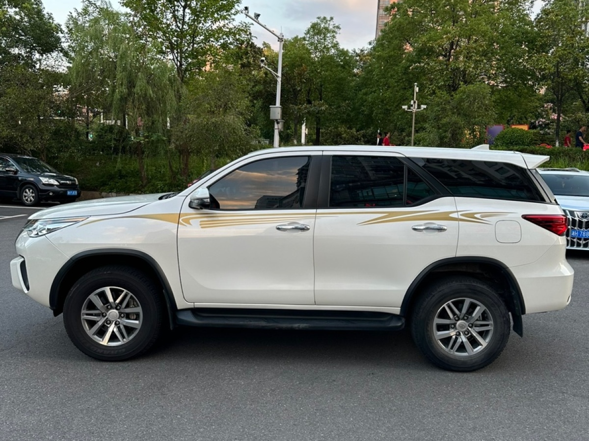 2018年12月豐田 Fortuner  2016款 2.7L 中東版