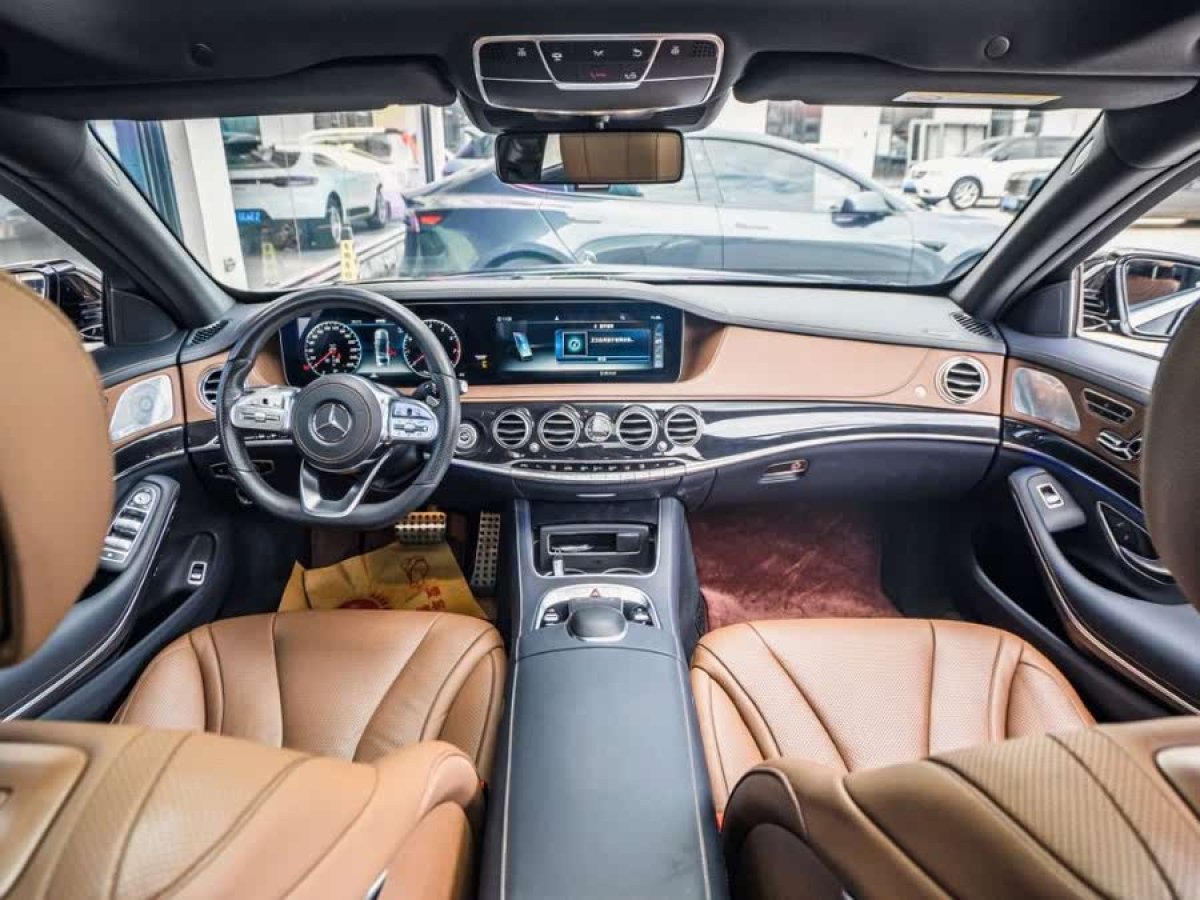 奔馳 奔馳S級  2020款 S 450 L 4MATIC 臻藏版圖片