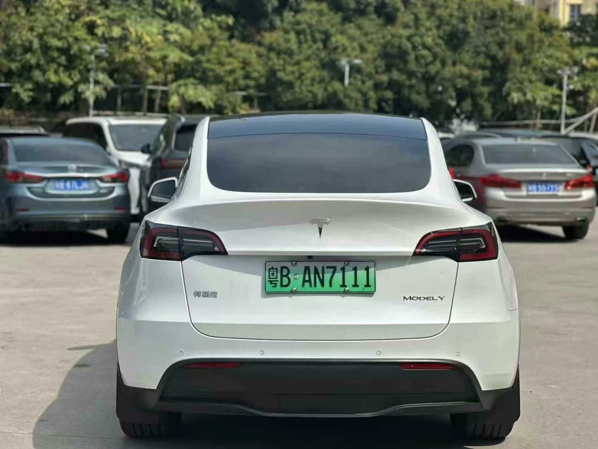 2021年8月特斯拉 Model Y  2021款 標(biāo)準(zhǔn)續(xù)航后驅(qū)版