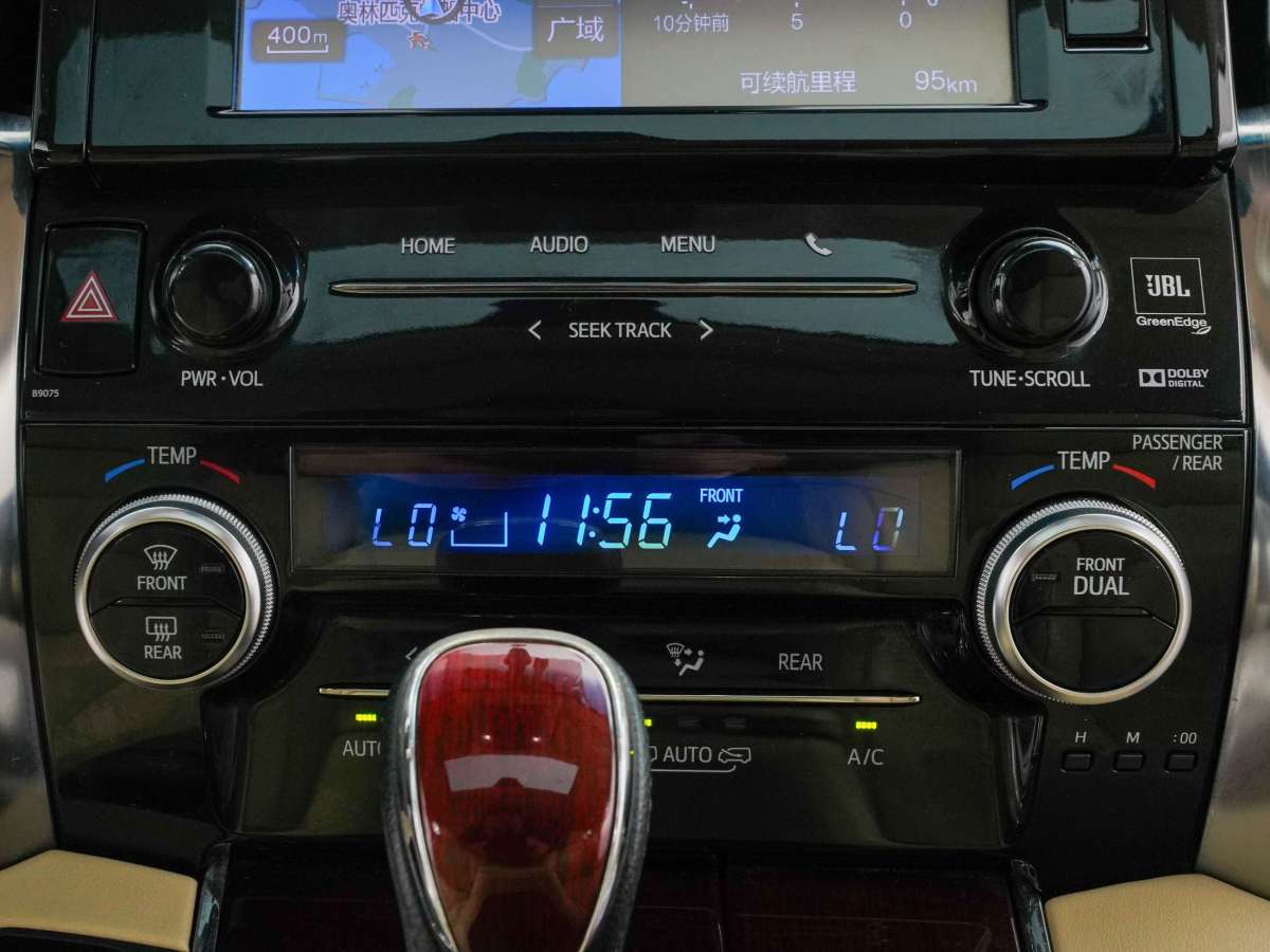 2016年11月丰田 埃尔法  2015款 3.5L 豪华版