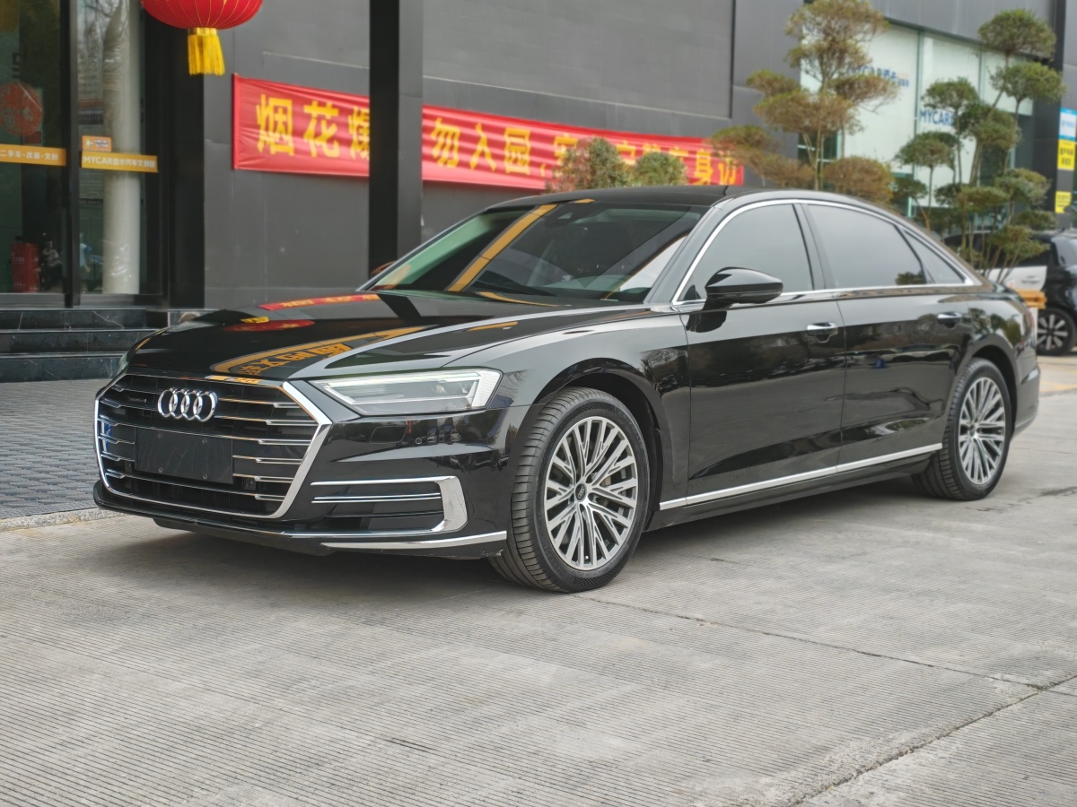 2019年4月奧迪 奧迪A8  2018款 A8L 55 TFSI quattro投放版精英型