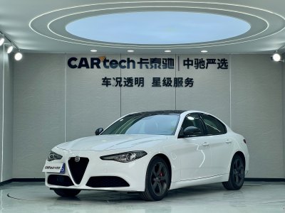 2019年11月 阿爾法·羅密歐 Giulia 2.0T 280HP Black Package黑標(biāo)限量版圖片