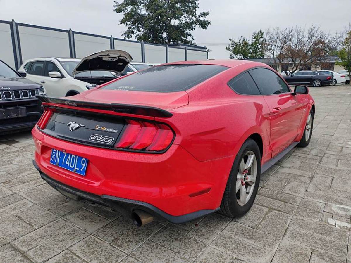 2018年8月福特 Mustang  2018款 2.3L EcoBoost