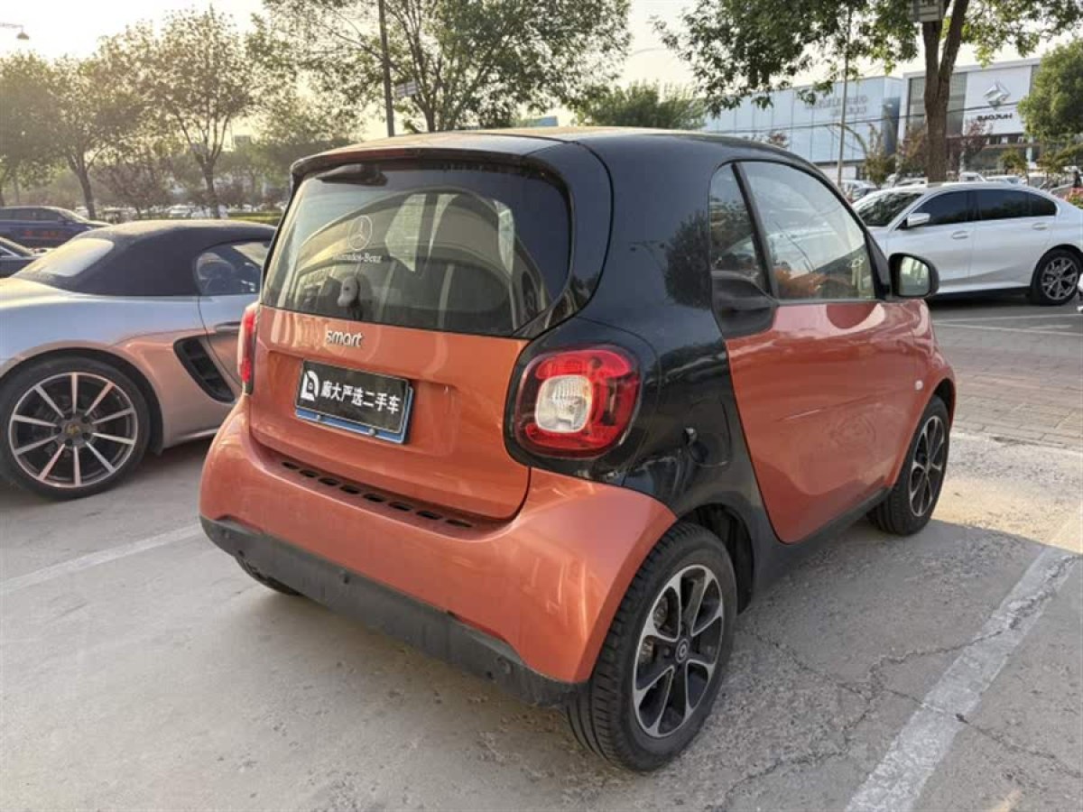 smart fortwo  2018款 1.0L 52千瓦硬頂激情版圖片