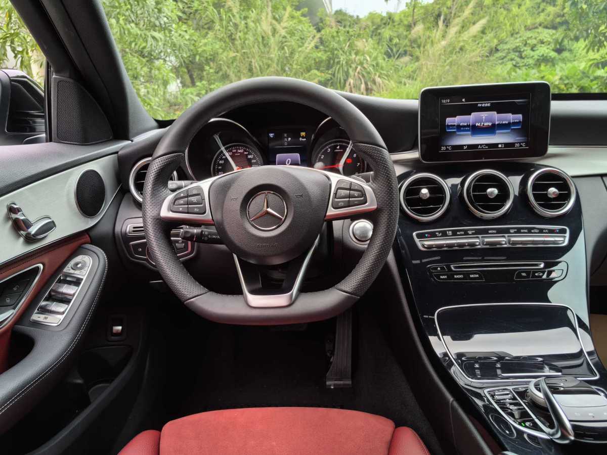 2017年6月奔驰 奔驰C级  2017款 改款 C 200 运动版